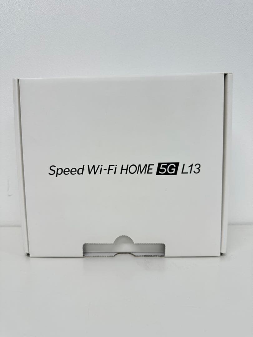 超美品 Speed Wi-Fi  5G L13 ホームルーター