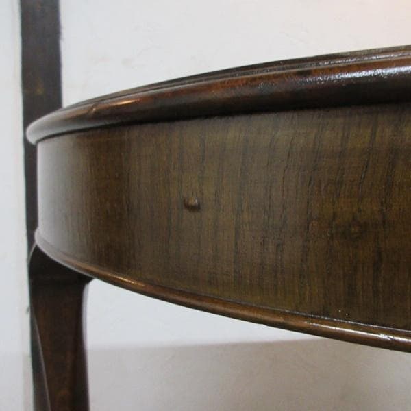 イギリス アンティーク 家具 コンソールテーブル ハーフムーン 猫脚 6133e