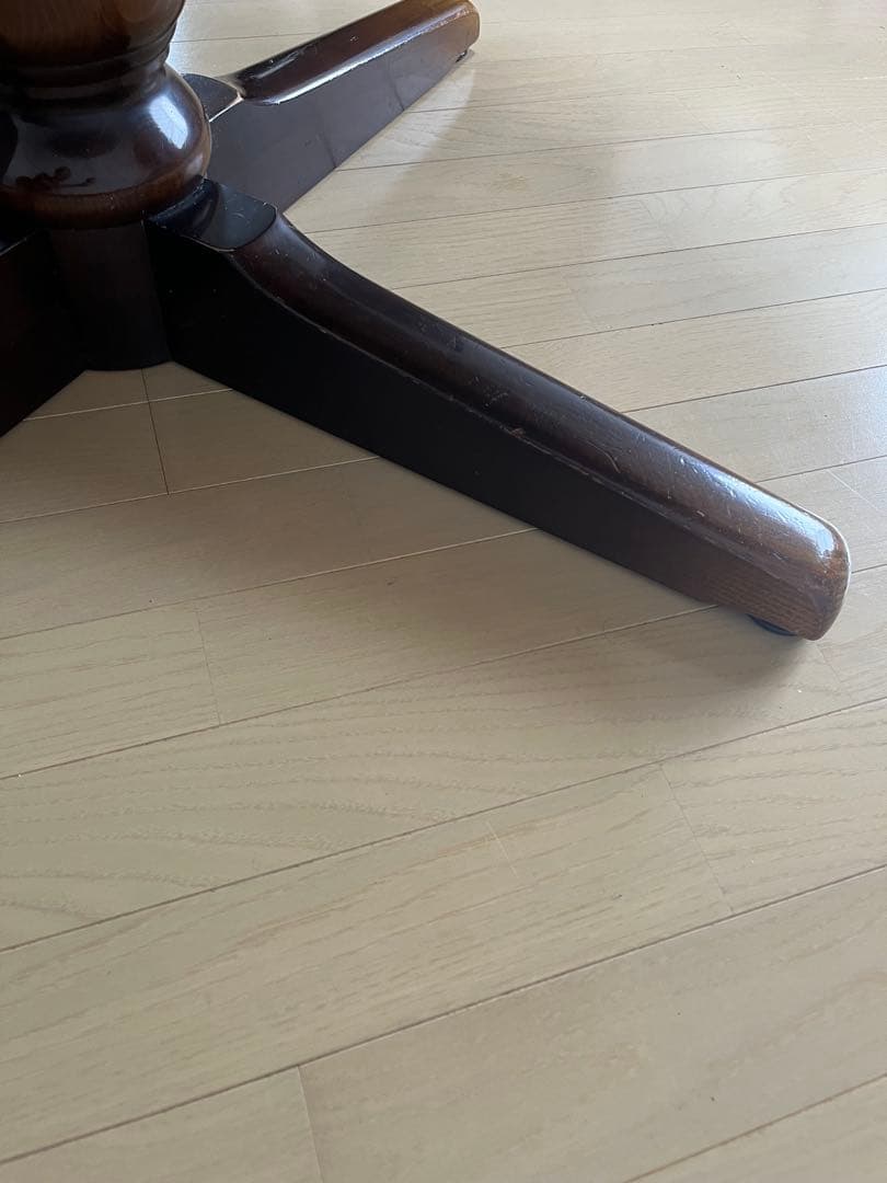 飛騨産業　キツツキ　穂高　ダイニングテーブル　円卓　USED