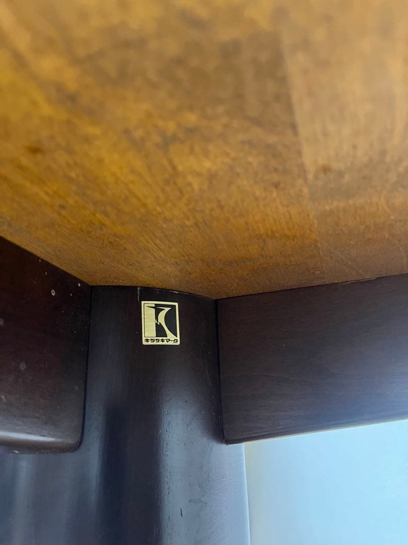 飛騨産業　キツツキ　穂高　ダイニングテーブル　円卓　USED