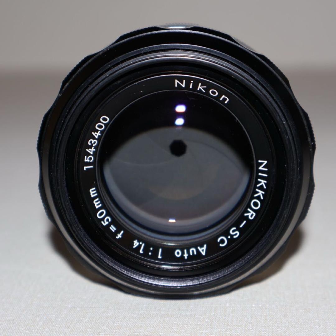 【美品】Nikon NIKKOR-S.C 50mm f1.4 単焦点レンズ