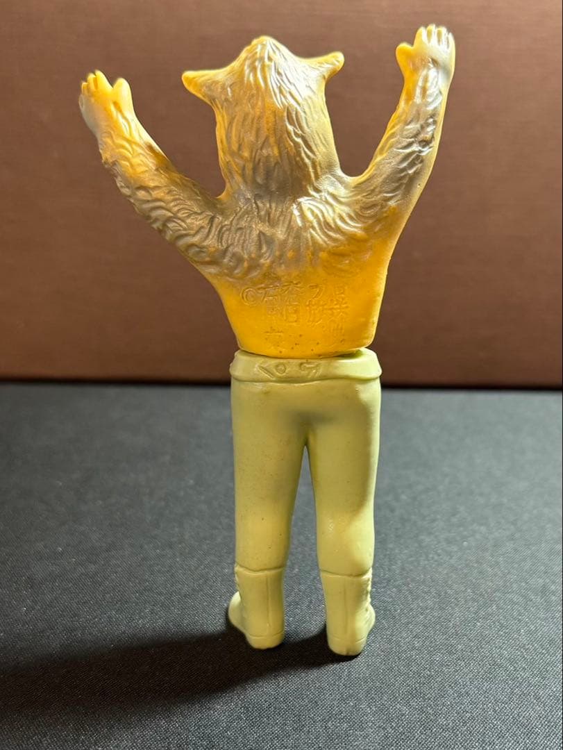 仮面ライダー　狼男　オオカミ男　旧バンダイ　ミニソフビ　ポピー ※下半分要確認