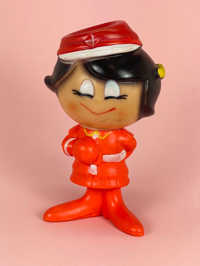 昭和レトロ　グリコ　ミリタリー人形　2体