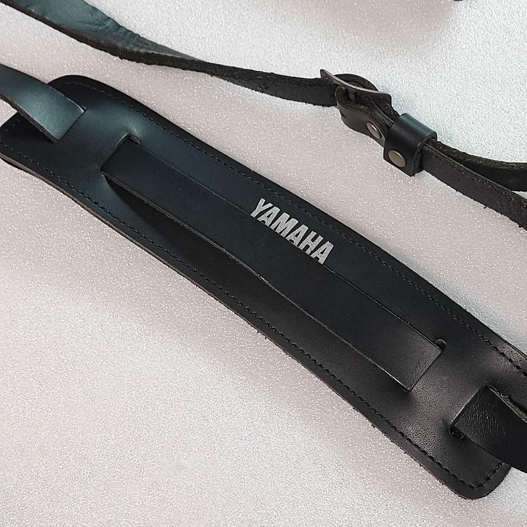 YAMAHA　レザーストラップ　レア　ギター　ベース　細身　PACIFICA