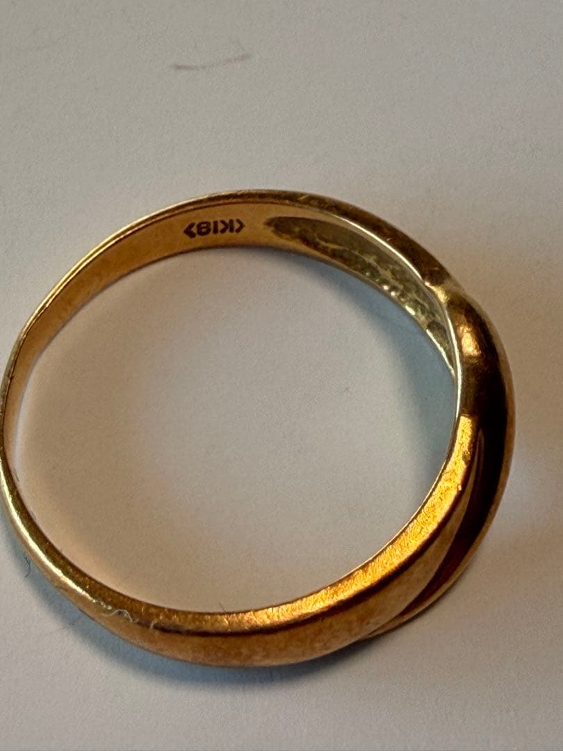 K18 18金 ゴールドリング 約3g