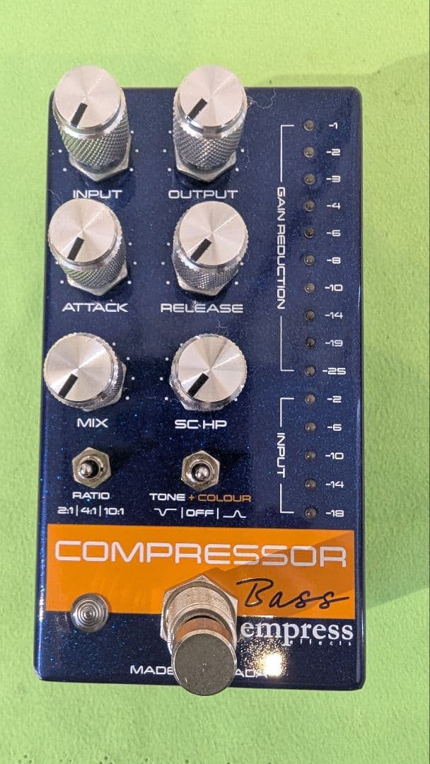 ベース Empress Effects / Bass Compressor Blue