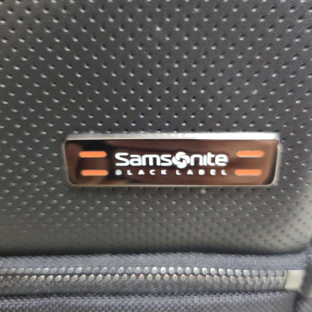 美品　Samsonite　BLACK LABEL キャリーケース　軽量　黒