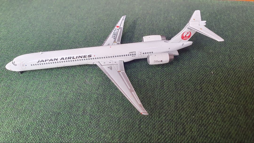 JC Wings JAL 鶴丸 MD-90-30 unicef 1/400 レア