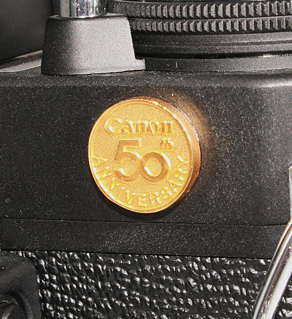 【美品】Canon New F-1 キヤノン50周年記念モデル 24Kメダル付