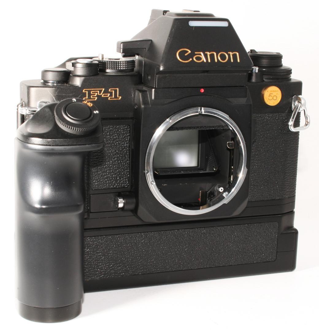 【美品】Canon New F-1 キヤノン50周年記念モデル 24Kメダル付