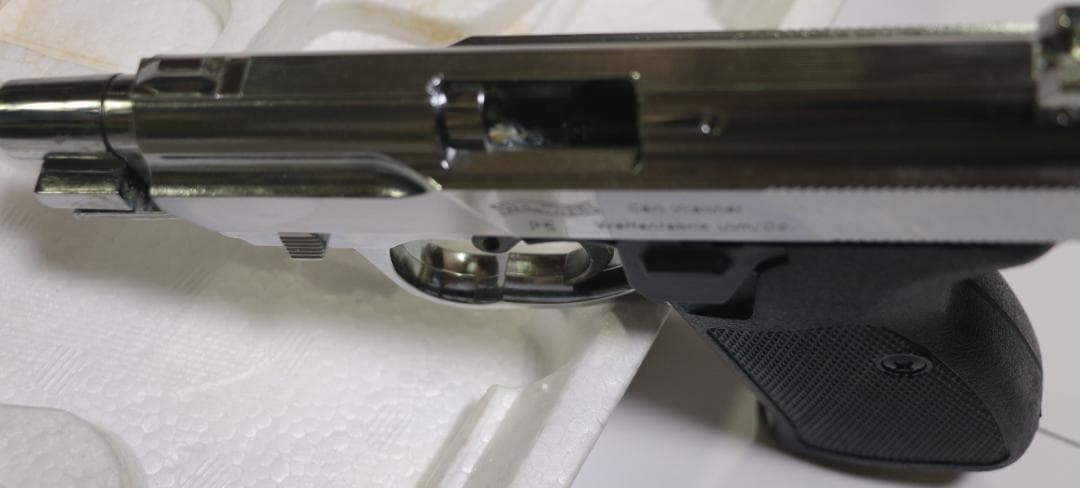 超希少！マツシロ製AＢＳ樹脂モデルガン ワルサーＰ５ 銀　未発火 合法品