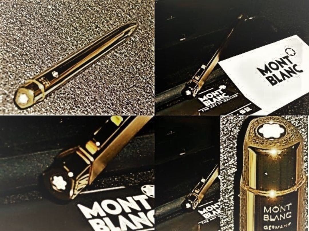 １本は欲しい総金張りのチタンボディ★稀少な価値ある逸品No20280★モンブラン