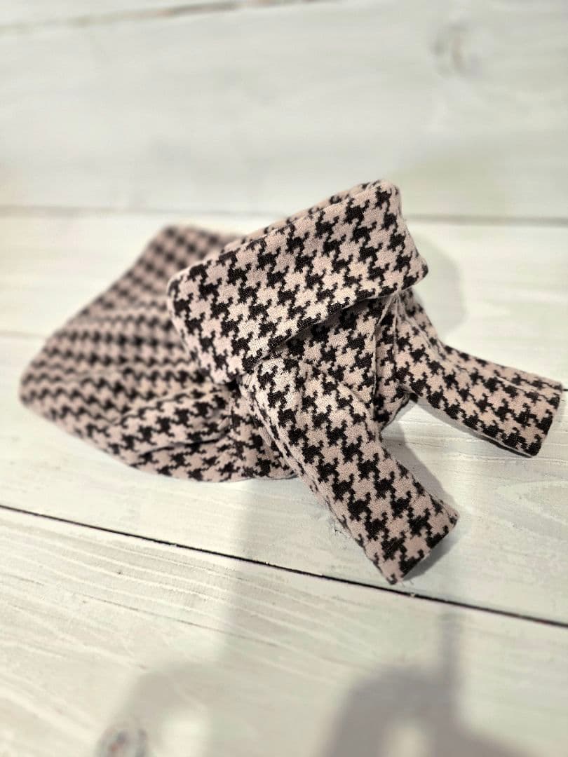 アトリエgg ワンピース 千鳥格子 ピンク サロン予約完売品