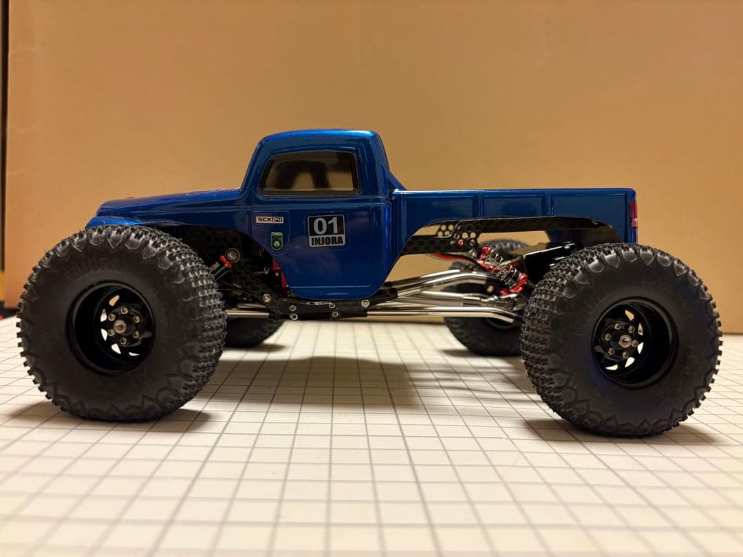 Axial scx24 オリジナルフレームLCG&4WS仕様
