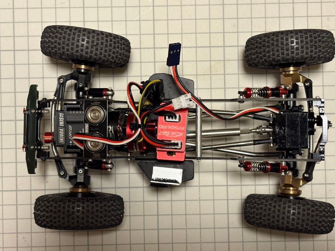 Axial scx24 オリジナルフレームLCG&4WS仕様