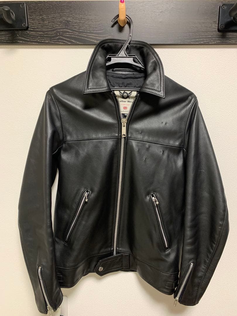 666 ライダース LJM-9 シングルライダース　36 黒　ステアハイド