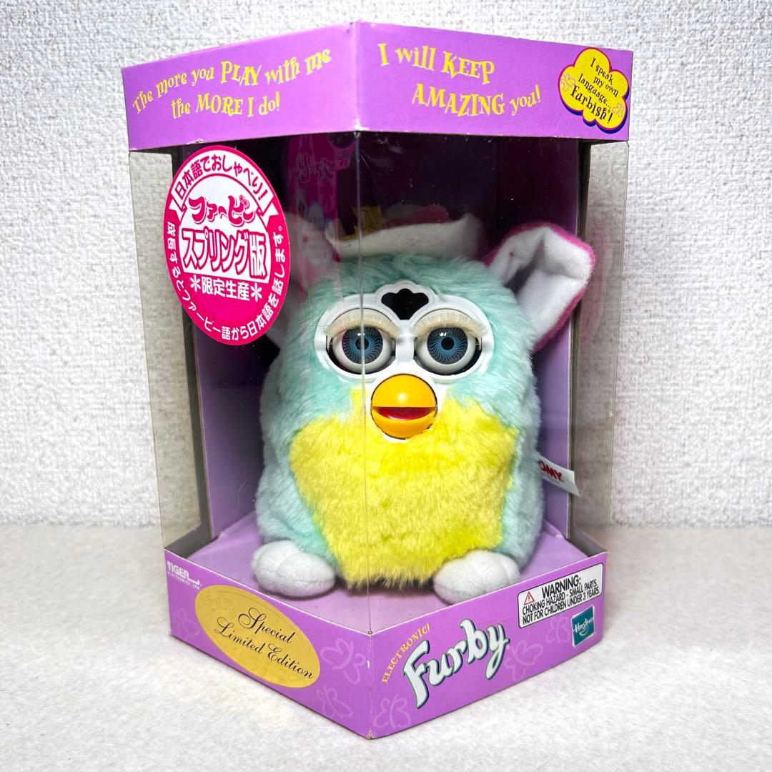 未開封 Furby ファービー スプリング版 日本語 ぬいぐるみ