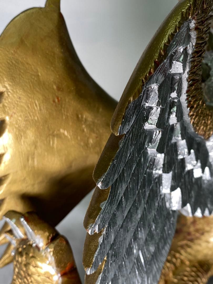 1114❣️ 龍　ドラゴン　風水　木彫り　ヴィンテージ