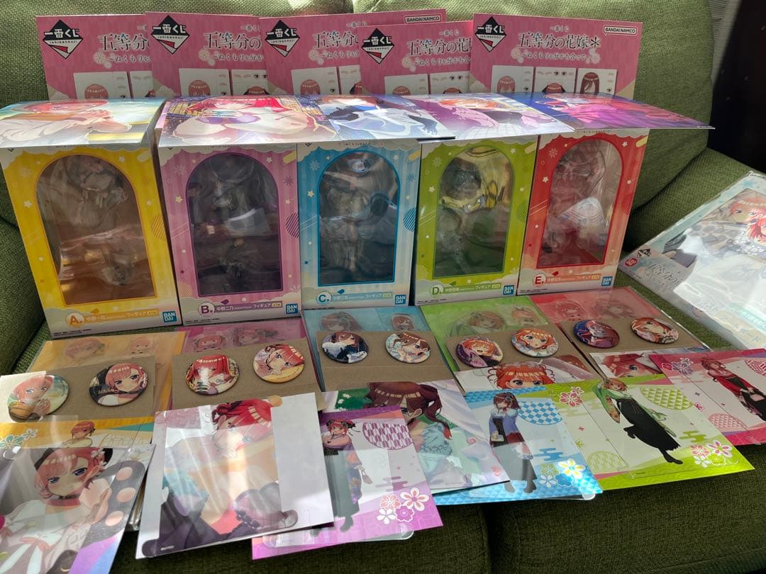 【全40種コンプ＋ラストワン】一番くじ 五等分の花嫁＊～ぬくもりを分かち合って～