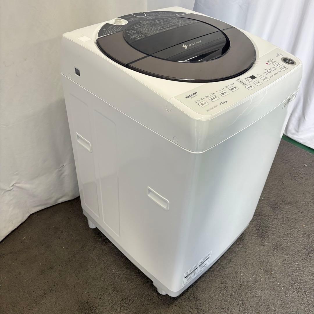 ★81　洗濯機　SHARP　11キロ　大型　AI機能　安い　綺麗　設置無料