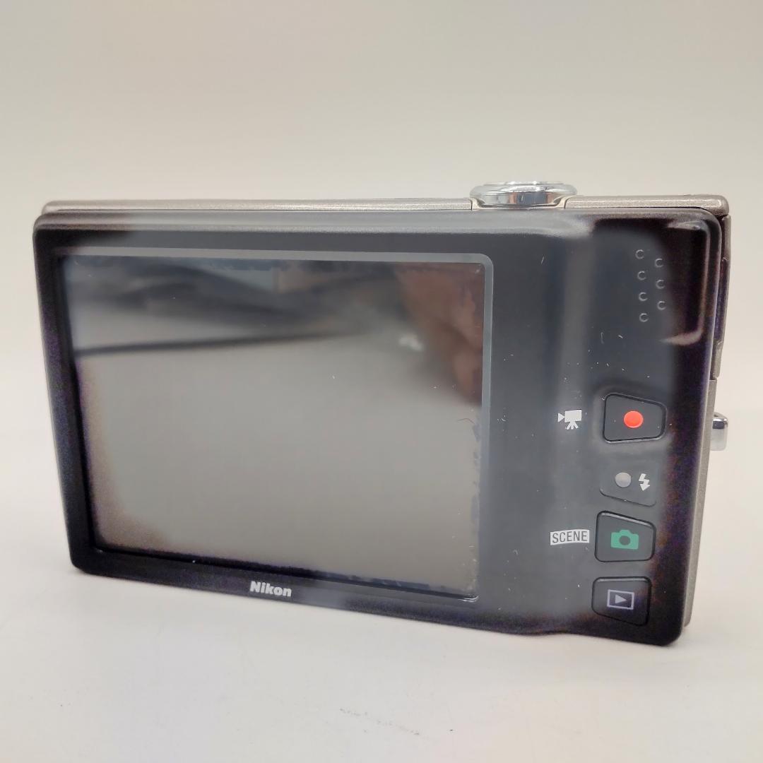 ★箱付★ Nikon ニコン COOLPIX S6100 シャンパンシルバー