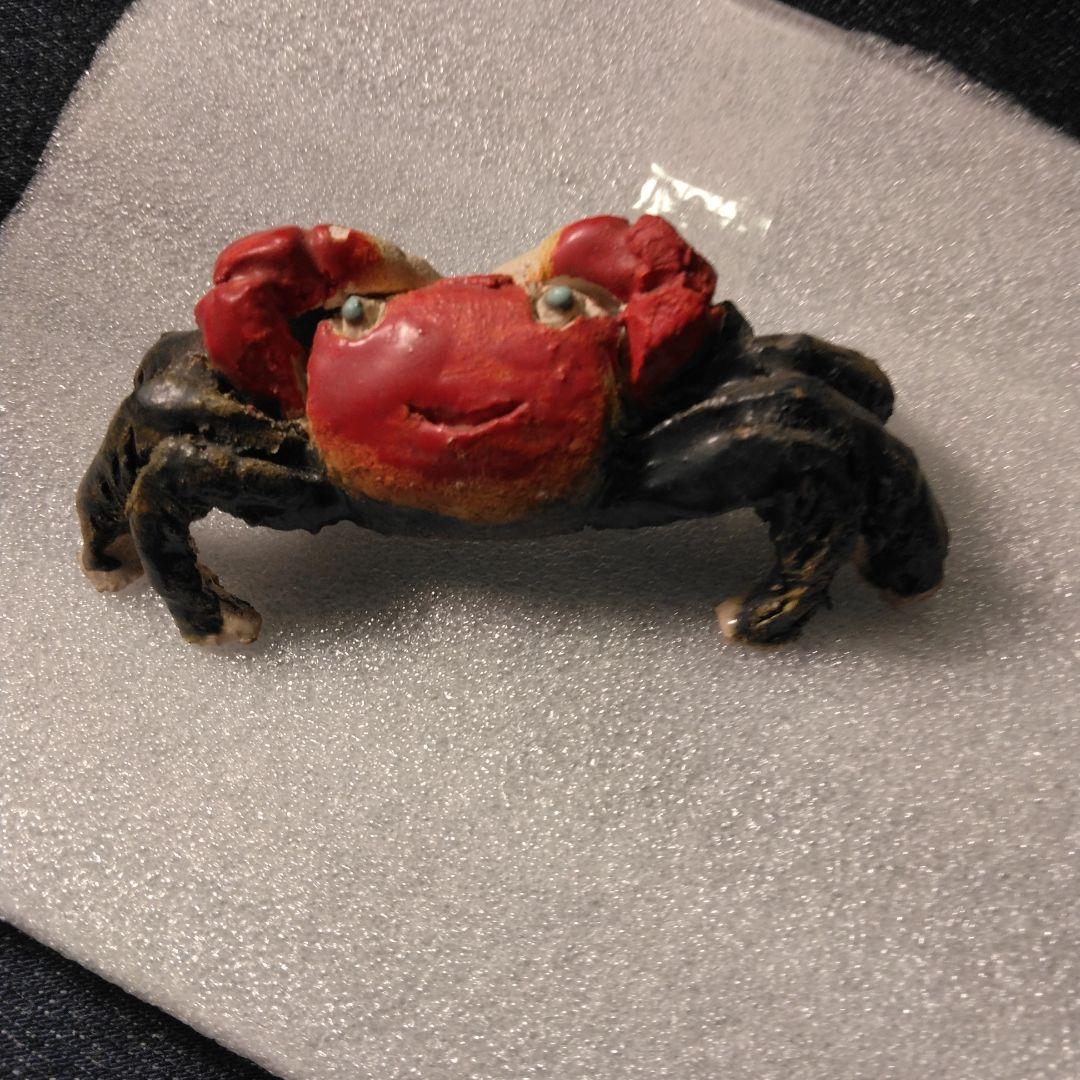 古い蟹　水月焼　楽山　二六