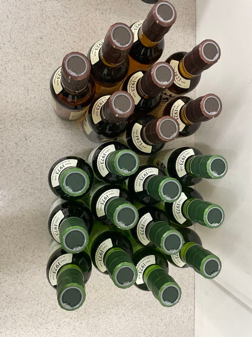 山崎 白州 シングルモルトウイスキー 180ml