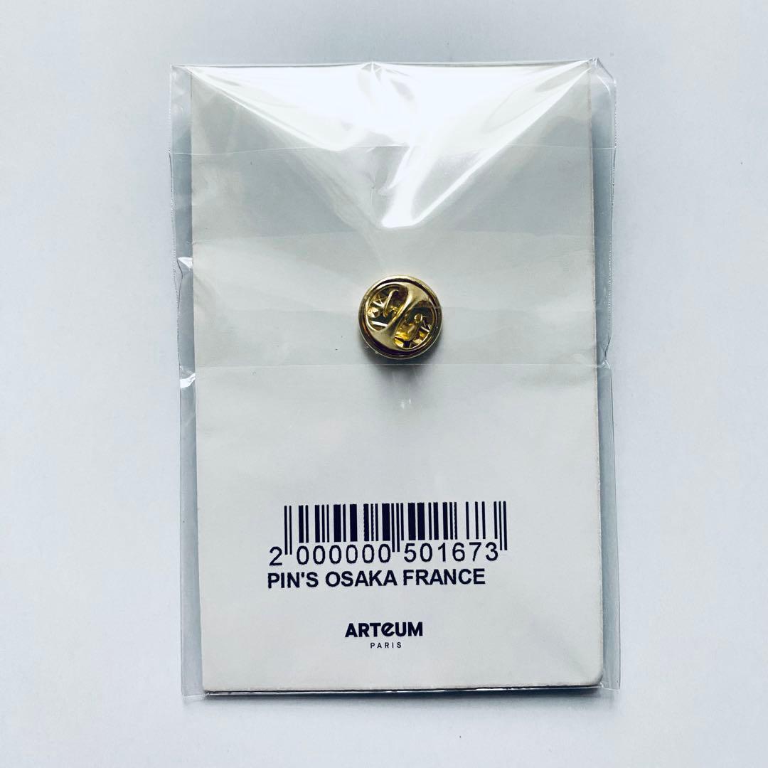万博 フランス ピンバッジ