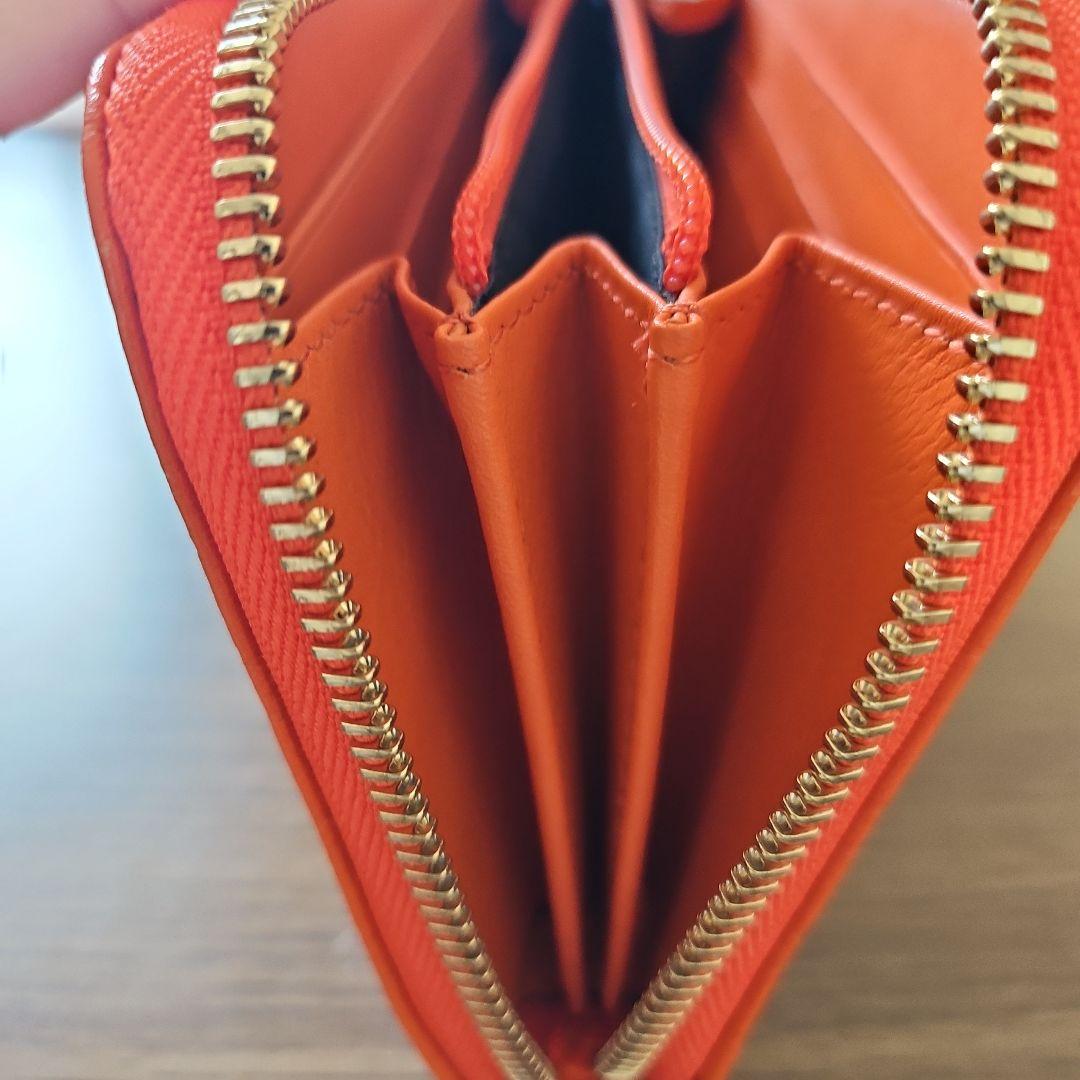 【29,000円→24,000円】GUCCI オレンジ GGパターン 長財布