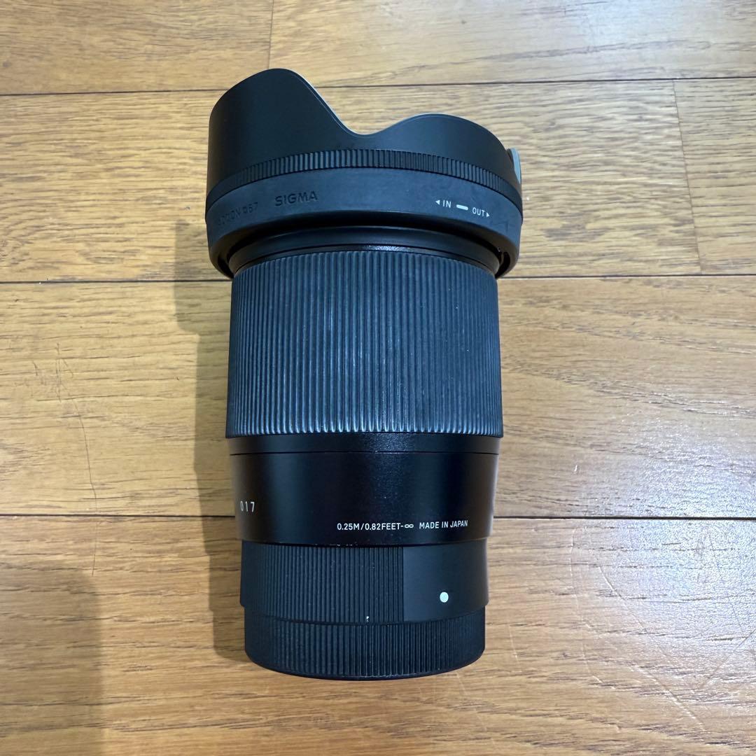 SIGMA 16mm F1.4 単焦点レンズ NDフィルター付