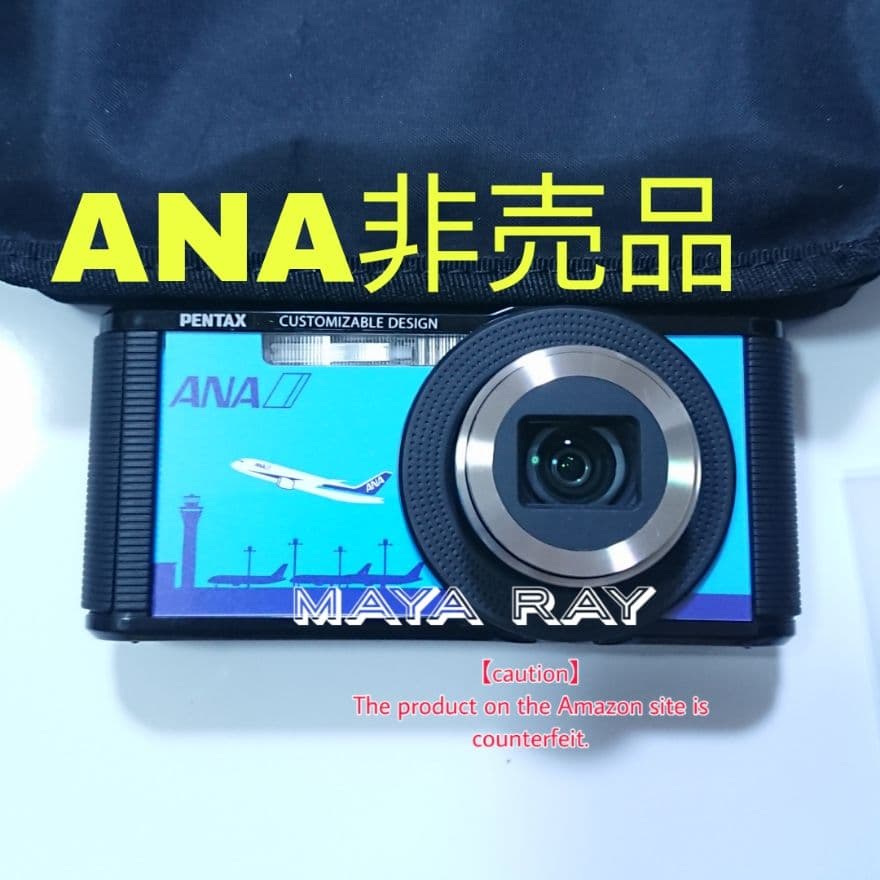 【激レア】ANA ペンタックス コンパクトデジタルカメラ Optio LS465