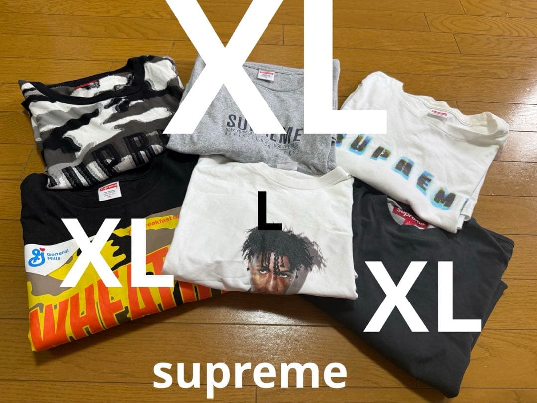 卒業　supreme Tシャツ　⭐︎まとめ売り⭐︎ 古着　レア　L XLサイズ