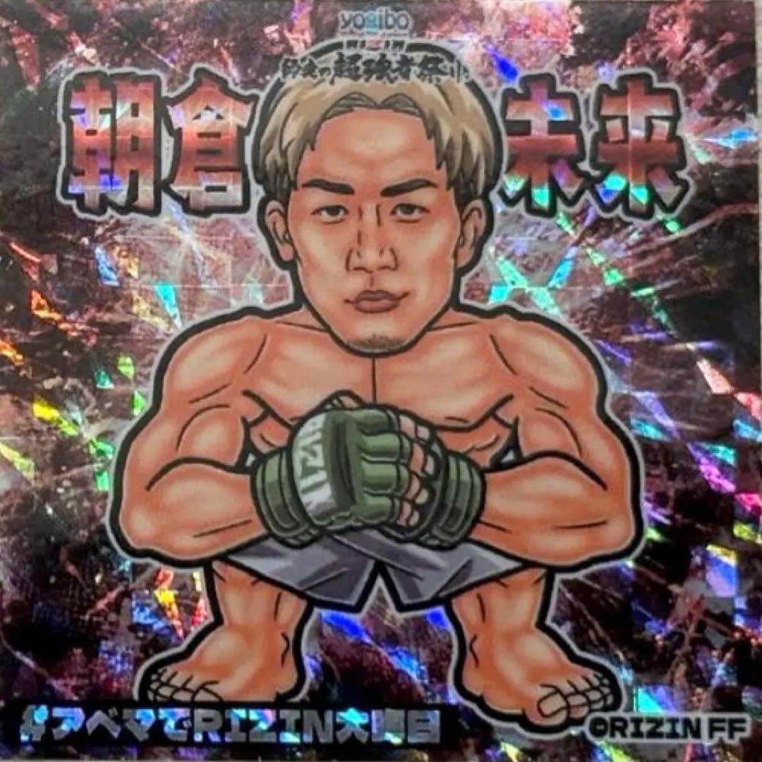 【新作】朝倉未来 ＆ シェイドゥラエフキラキラステッカーセット