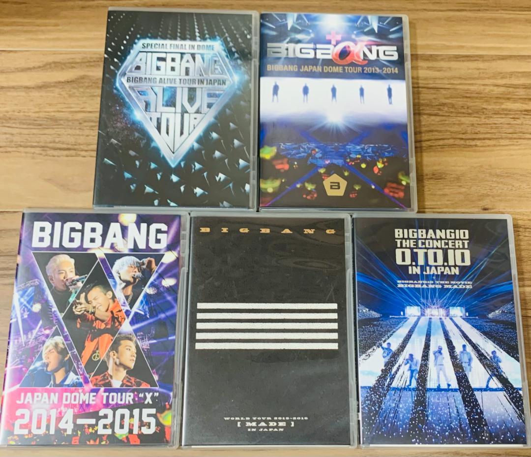 BIGBANG ライブ DVD まとめ売り 10枚 セット