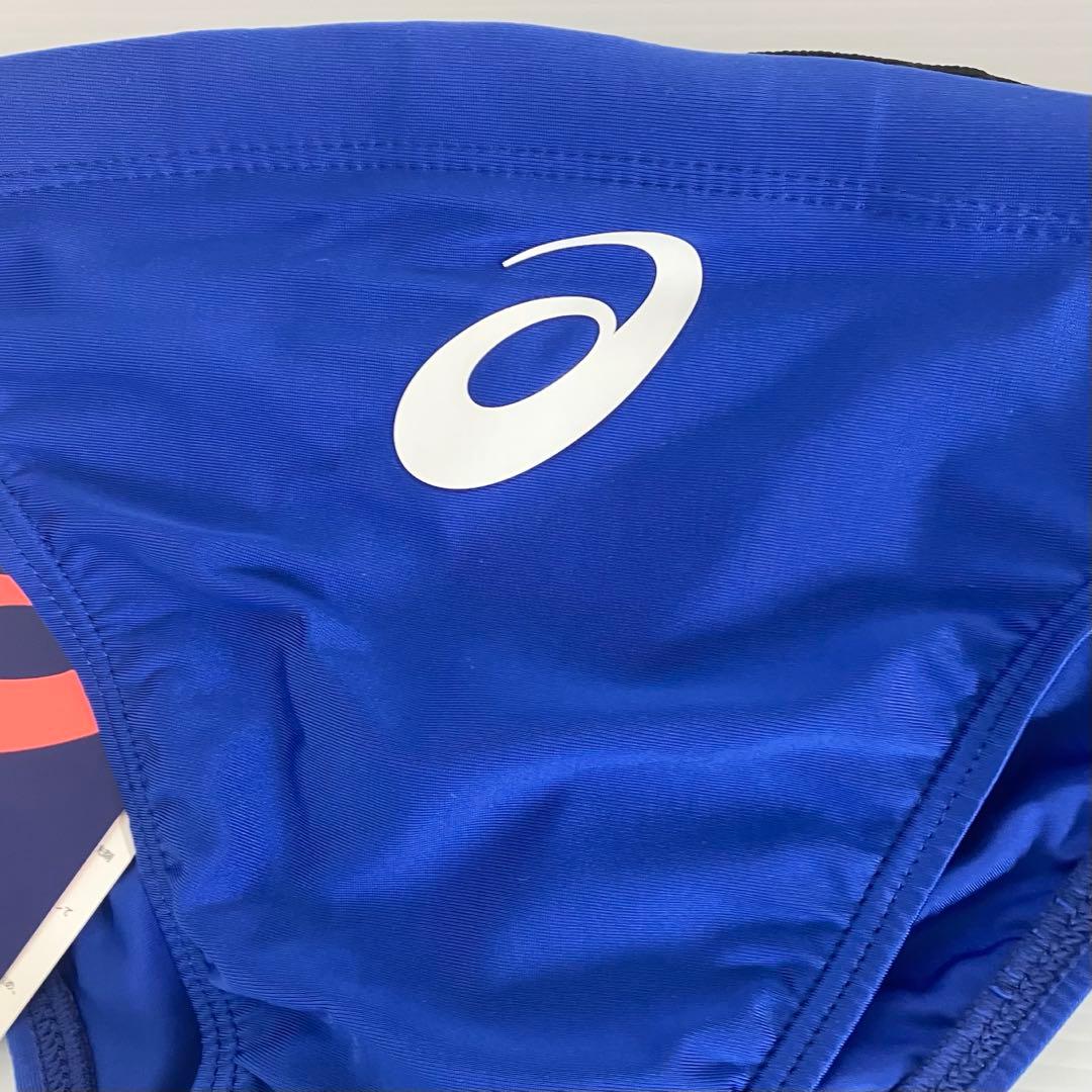 【新品Sサイズ】asics/アシックス 競泳水着 競パン：ブルー