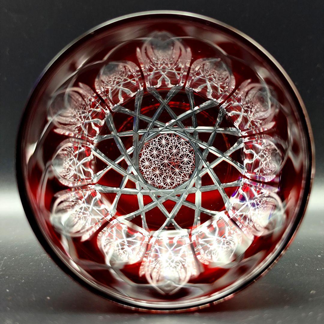 定価77000円？美品 江戸切子 華硝 ロックグラス（切子、江戸切子、薩摩切子）