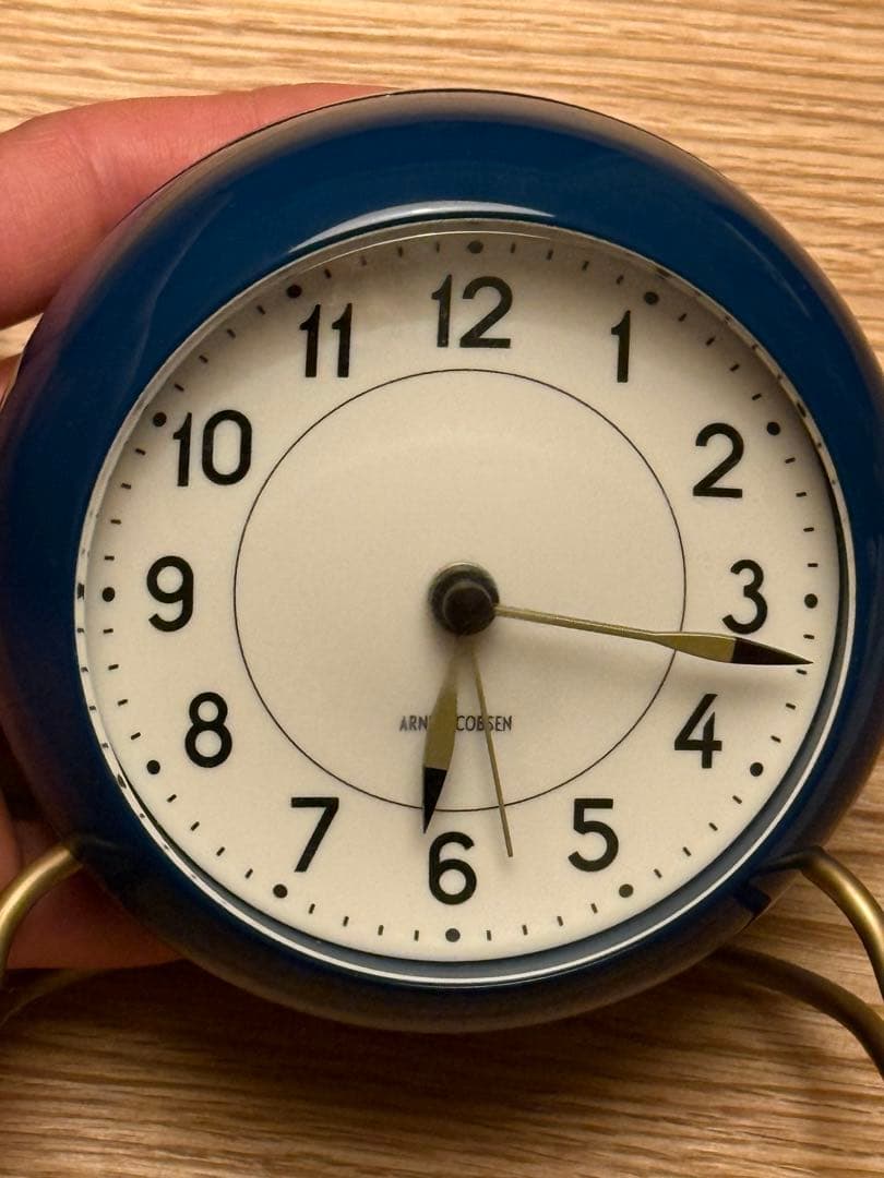 インテリア時計 ARNE JACOBSEN TABLE CLOCK / NAVY BLUE