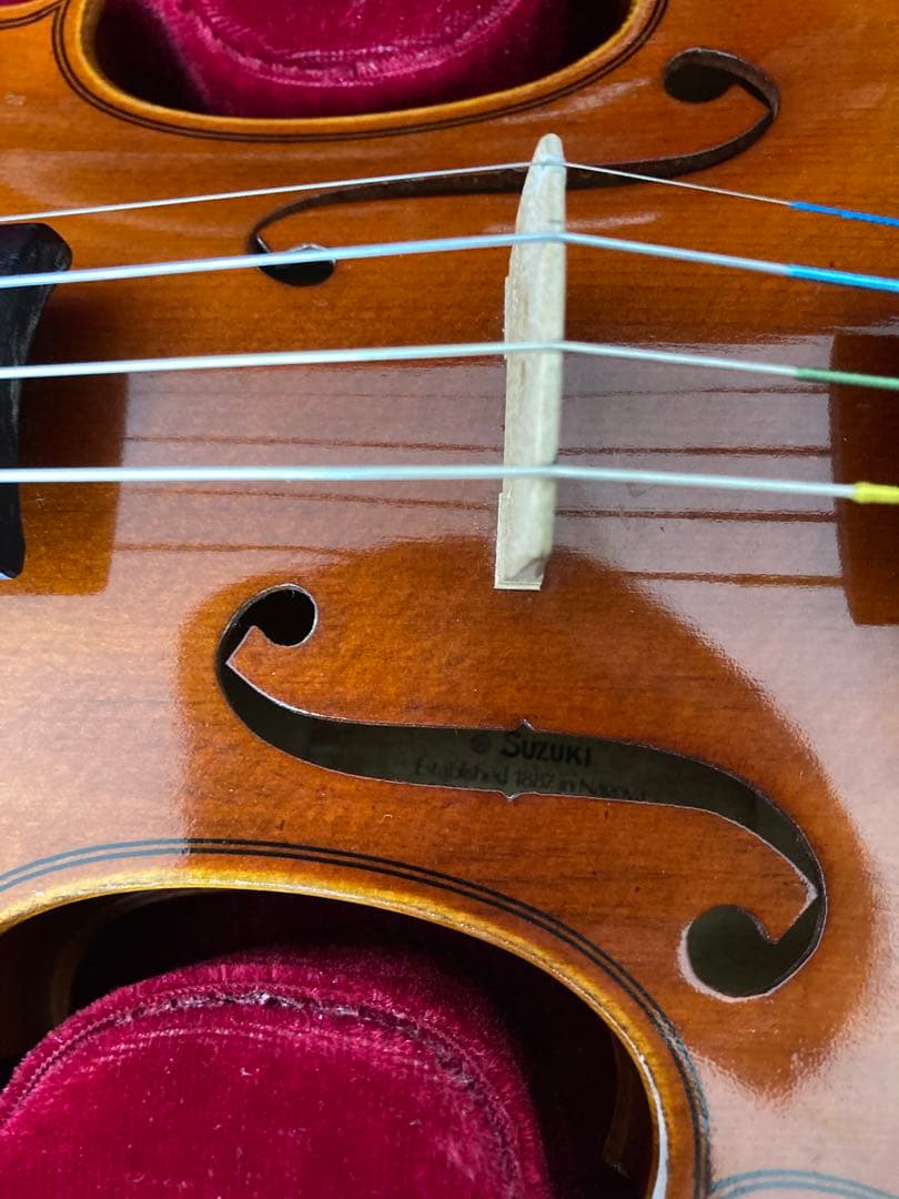 スズキ　バイオリン 1/4 本体 ケース付き　子ども