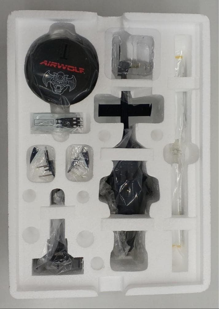 アオシマ　新世紀合金　1/48 エアーウルフ　限定版　メタリック仕様　未使用