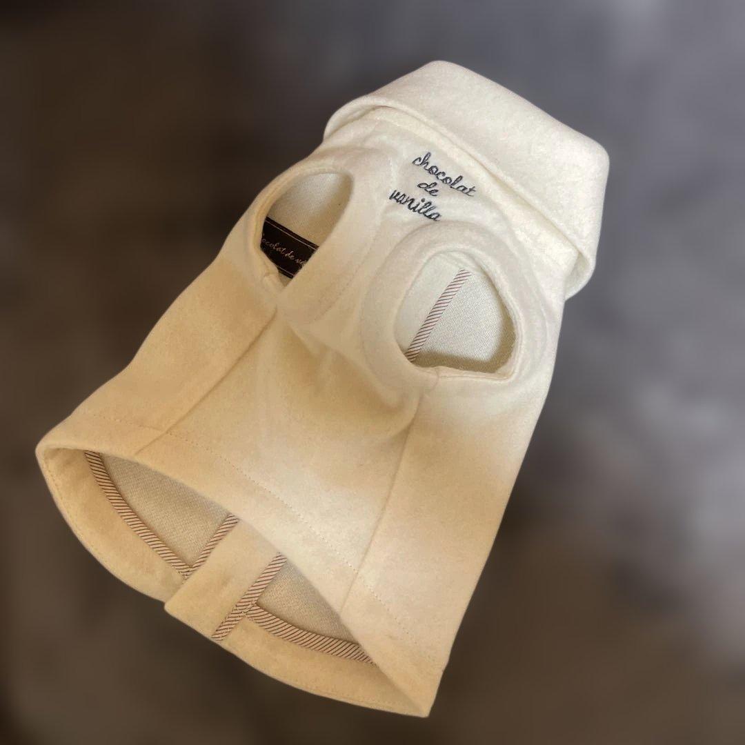 アトリエgg ウールハイネックベストサイズ19ハーフ