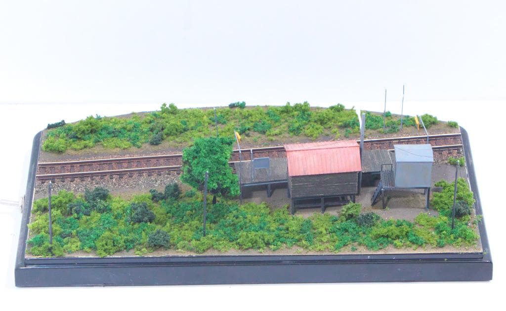 留萌本線 秘境駅 北秩父別駅ジオラマほか 全4点セット