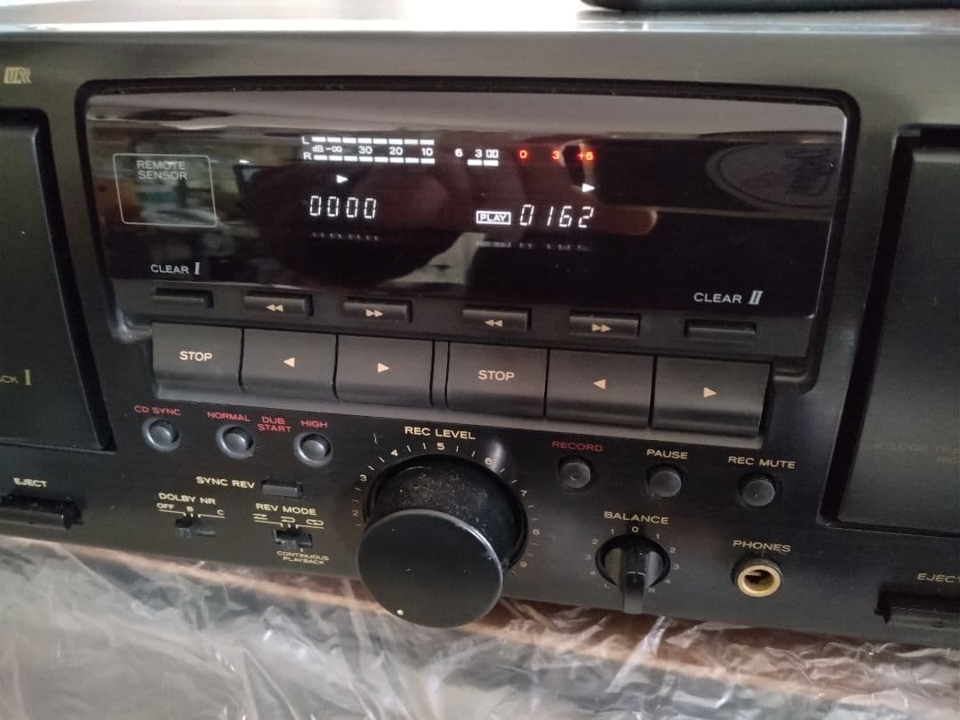 TEAC W-780R ダブルカセットデッキ動作品