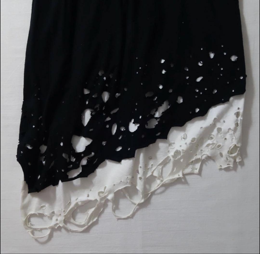 トップス 00s Civarize Layered Damage Destroy Tank