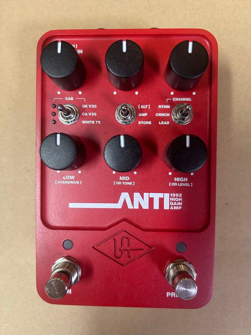 ギター ANTI Universal Audio / UAFX