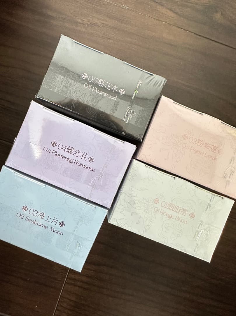 フラワーノーズ　胡蝶雲肩ブラッシュデュオ＜チークカラー＞　全５色　セット