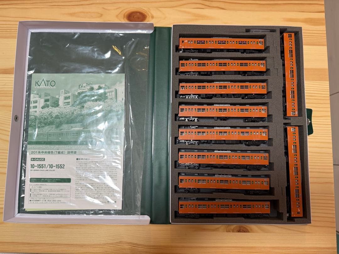 KATO 201系 中央線カラー Nゲージ 6両編成セット