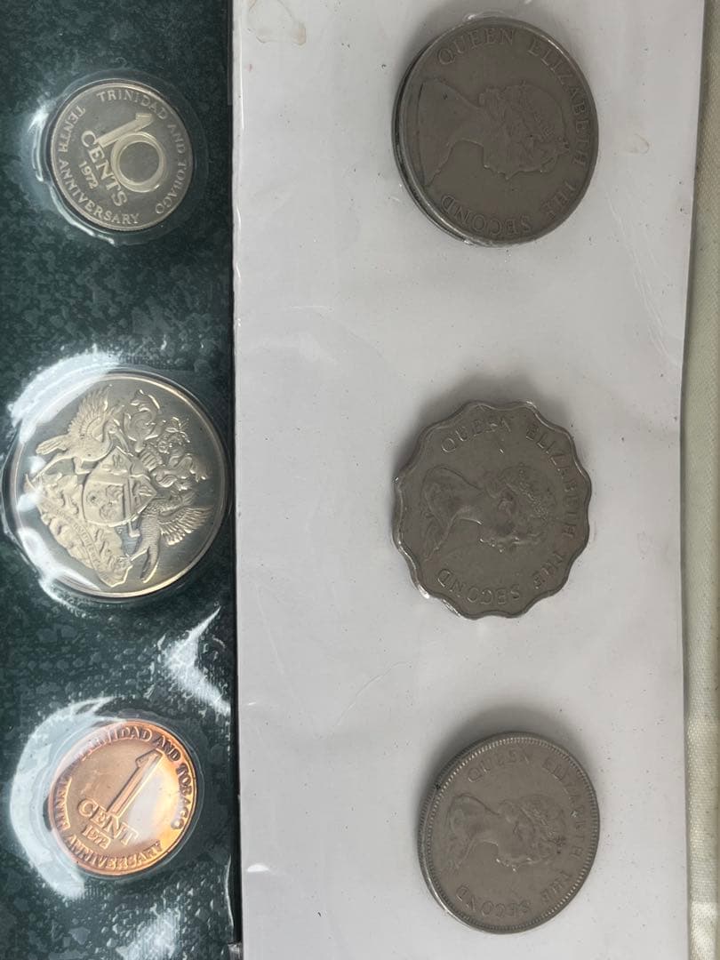 トリニダード・トバゴ 銀製セット