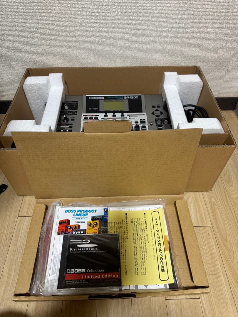 【電源確認済】マルチトラックレコーダー BOSS ボス BR-1200CD