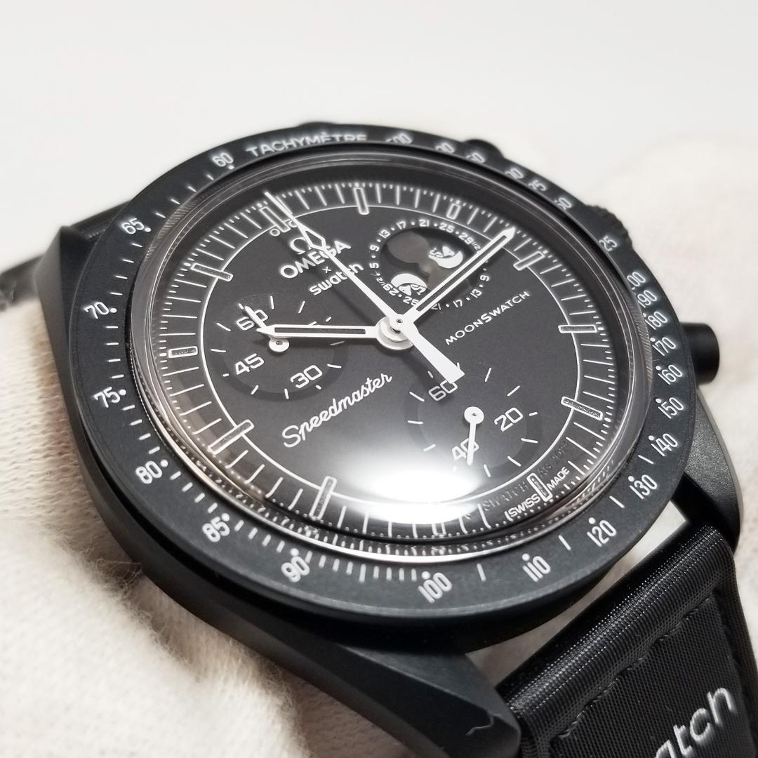 新品同様 スウォッチ × オメガ ミッショントゥザムーン SO33B700