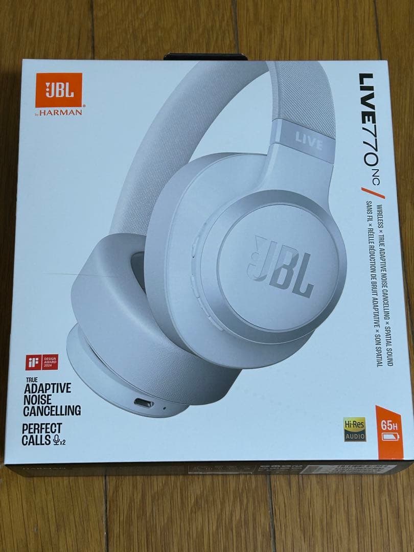 【美品】JBL Live 770NC ワイヤレスヘッドホン